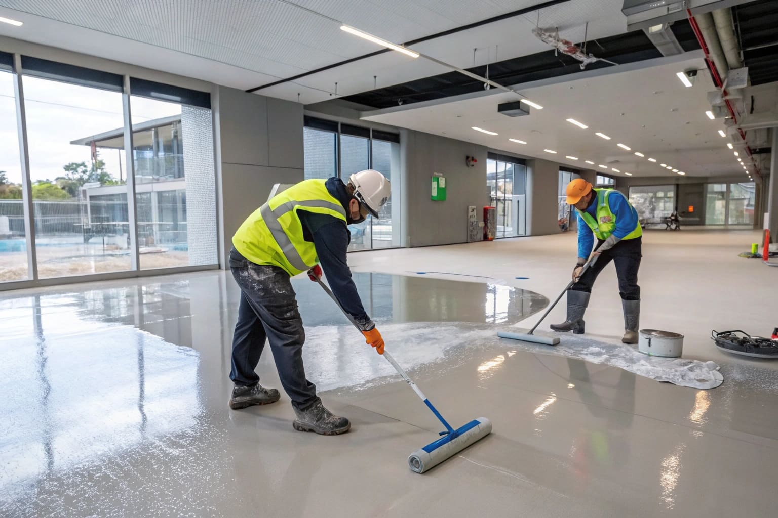 installation epoxy flooring sunshine coast