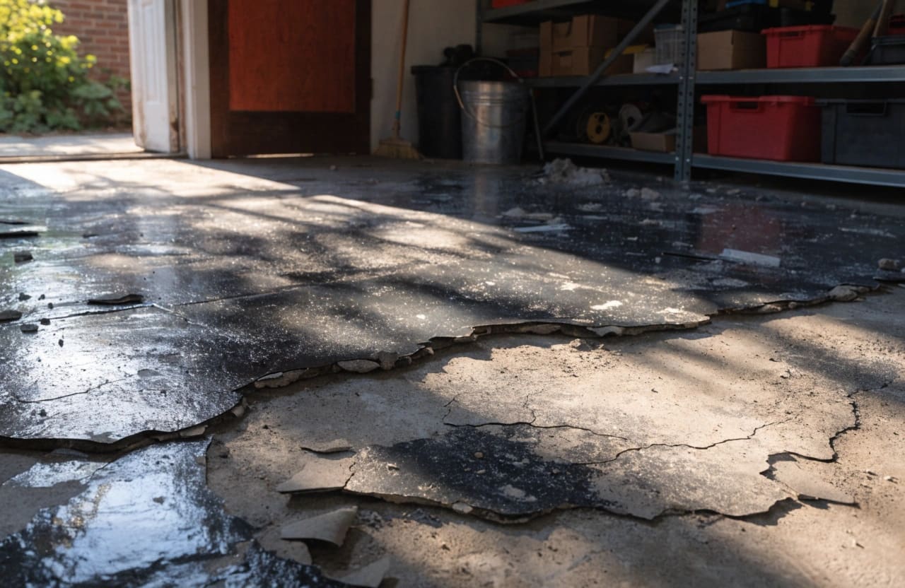Moisture Problems With Epoxy Garage Floors? Here's the Fix